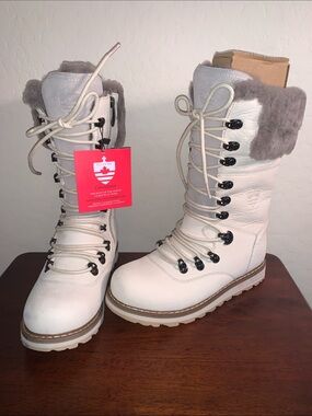 ROYAL CANADIAN NEW WITH TAGS SZ 7 CASTLEGAR MIDCALF WATERPROOF LEATHER BOOT